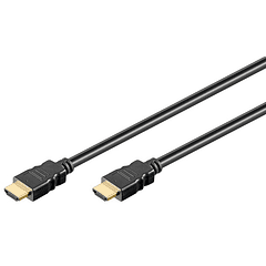 Cabo HDMI Macho-Macho V1.4 4K Ultra HD 2160p Dourado (10 mts) - GOOBAY