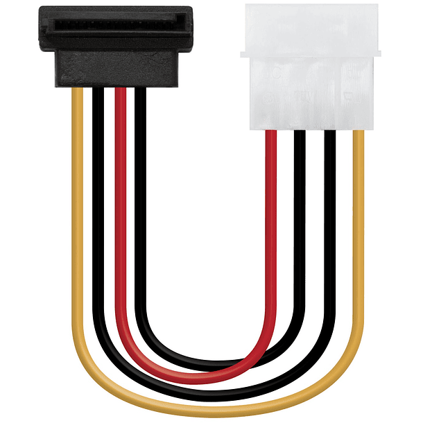 Cabo de Alimentação Interno MOLEX 4pin/M-SATA/F (16cm) - Nanocable 1