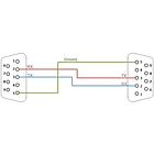 Cabo D9 Femea - D9 Femea (NULL MODEM) - 2 mts 2