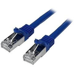 Cabo de Rede RJ45 Cat6 S/FTP Azul (1 metro) - STARTECH