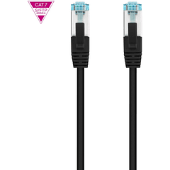 Cabo de Rede RJ45 Cat7 S-FTP AWG26 Preto (1 metro) - Nanocable