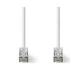 Cabo de Rede RJ45 CAT8.1 S/FTP Branco (50cm) - NEDIS 2