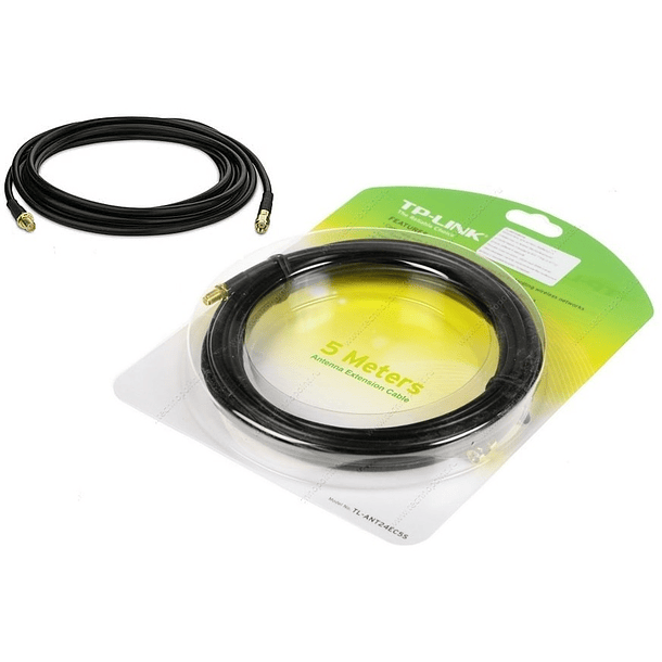 Cabo SMA Macho - SMA Femea (5 mts) - TP-LINK 