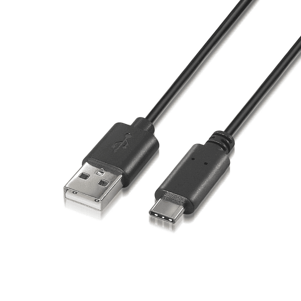 Cabo USB Macho - USB C Macho (2 mts) - AISENS 1