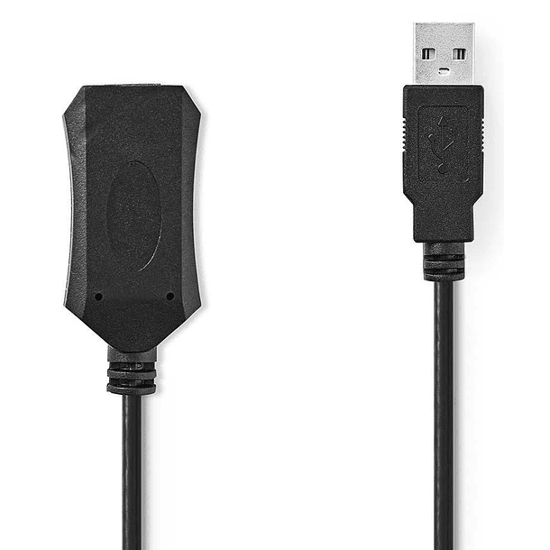 Cabo Extensão c/ Amplificador USB A Macho - USB A Femea (20 mts) - NEDIS 1