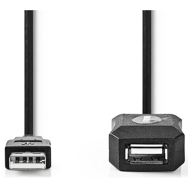 Cabo Extensão c/ Amplificador USB A Macho - USB A Femea (20 mts) - NEDIS 2