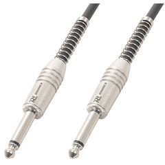 Cabo Profissional Jack 6,3mm Macho Mono - Jack 6,3mm Macho Mono (1,5 mts) - Power Dynamics CONNEX