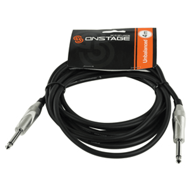 Cabo Jack 6,35mm Macho Mono - Jack 6,35mm Macho Mono (6 mts) - VONYX 2