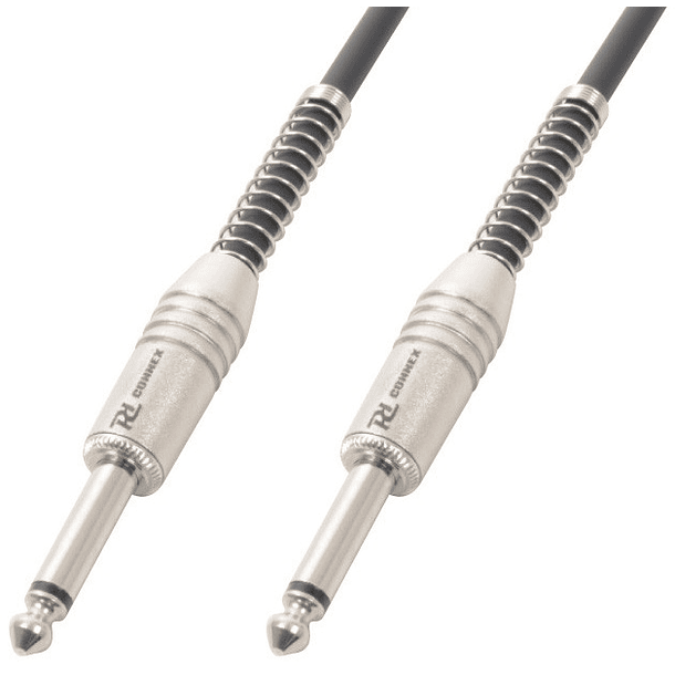 Cabo Jack 6,3mm Macho - Jack 6,3mm Macho Mono (12 mts) - POWER DYNAMICS CONNEX 