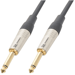 Cabo Jack 6,3mm Macho Mono - Jack 6,3mm Macho Mono (6 mts) - Power Dynamics CONNEX CX116-6