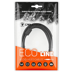 Cabo Jack 3,5mm M. Stereo +  Jack 3,5mm M. Stereo (Qualidade) - 15 mts