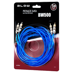 Cabo Car Audio HQ 2x RCA Macho - 2x RCA Macho (5 mts) - BLOW