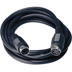 Cabo S-Video Macho -> S-Video Femea (1,5 mts)