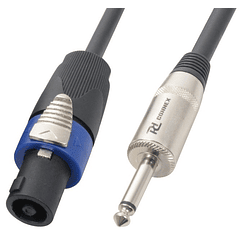 Cabo Speakon Macho - Jack 6,5 mm Mono Macho (5 mts) - Power Dynamics CONNEX