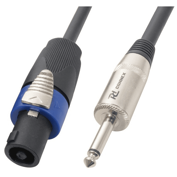 Cabo Speakon Macho - Jack 6,5 mm Mono Macho (5 mts) - Power Dynamics CONNEX 