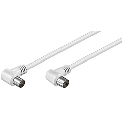 Cabo RF 90º Macho - Femea (1,5 mts)