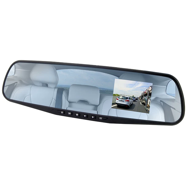 Espelho Retrovisor c/ Camara Gravadora (LCD 2,4