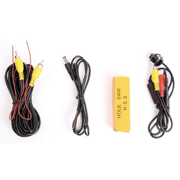 Camara Ajustável 360º c/ Função de Espelho e Linha de Assistência de Estacionamento 4