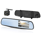 Espelho Retrovisor c/ Dupla Camara BLACKBOX DVR F600 - BLOW 1