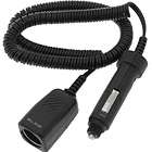 Cabo Extensão Espiral Ficha Isqueiro Macho - Ficha Isqueiro Femea (70cm -> 2,1 mts) 2