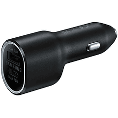 Carregador de Isqueiro Duo 40W USB-C (Preto) - SAMSUNG