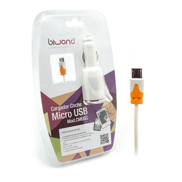 Carregador Isqueiro Micro USB 2.1A - BIWOND 2