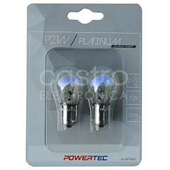 Blister 2x Lampadas Halogéneo P21W 12V BA15s (RAINBOW)