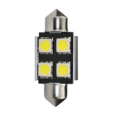 Blister 2x Lampadas LED C5W (CANBUS) 36mm Branco 6000K (4 x SMD5050) - M-TECH