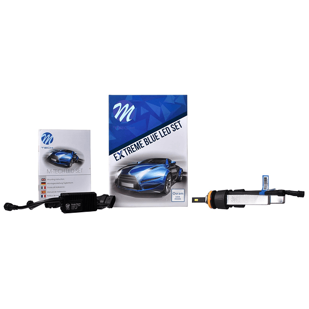 Kit 2x Lampadas LED Extreme H11 6000K 40W 5000Lm 