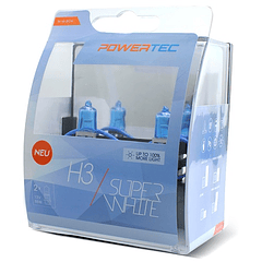 Blister 2x Lampadas Halog. (SUPER WHITE) H3 12V 6000K