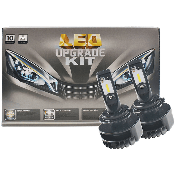 Kit 2x Lampadas Cree LED H7 6000K 48W 1800Lm (Substitui Xenon) - M-TECH 1