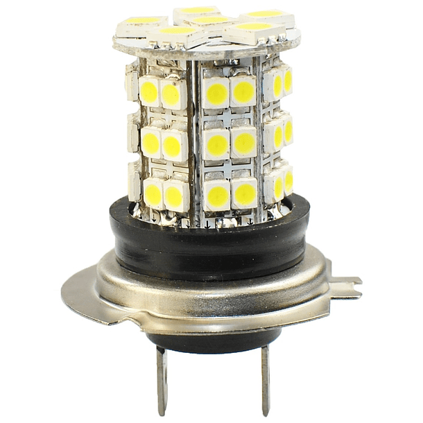 Lampada 42x LEDs SMD3528 + 6x LEDs SMD5050 H7 12V Branco 6000K - M-TECH 1