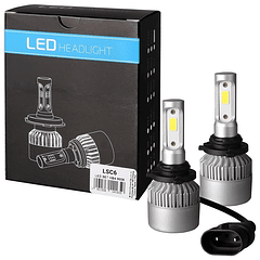 Kit Lampadas 4x LEDs COB 10W 9-32V 6000K (HB4 / 9006)