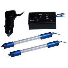 Kit 2 Lampadas NEON c/ Controlador