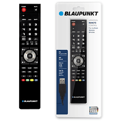 Comando TV/SAT/TDT/DVD/VCR 4:1 Programável p/ PC - BLAUPUNKT