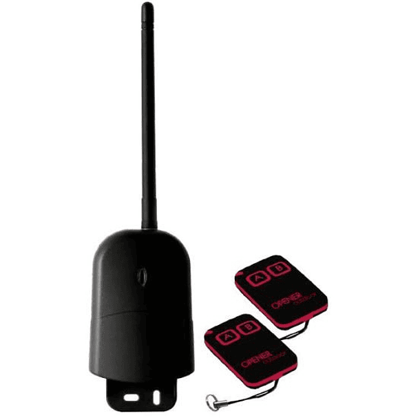 Kit Emissor Receptor 2 Canais e 2 Comandos Exterior (433MHz) - JollyLine 