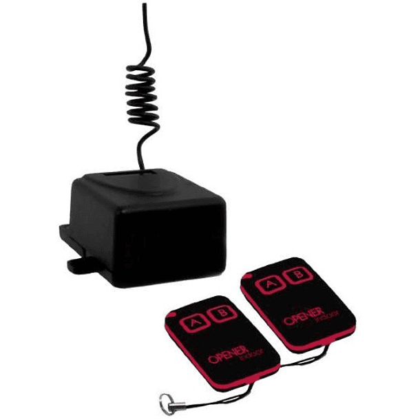 Kit Emissor Receptor 2 Canais e 2 Comandos Interior (433MHz) - JollyLine 