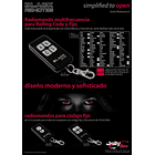 Comando Garagem 2 Canais 433,92Mhz (BLACK 2) - JOLLY LINE 2