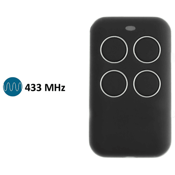 Comando POWERTECH 4 Canais Rolling Code 433,92Mhz 