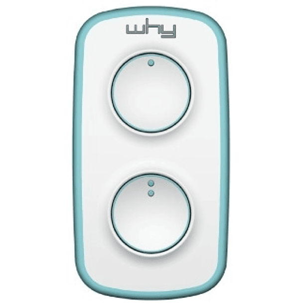 Comando Garagem 2 Canais 433,92Mhz c/ Auto-Aprendizagem (Ermeralda) - WHY EVO 