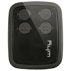 Comando Garagem Multi Frequências c/ Auto-Aprendizagem (Preto) - WHY EVO