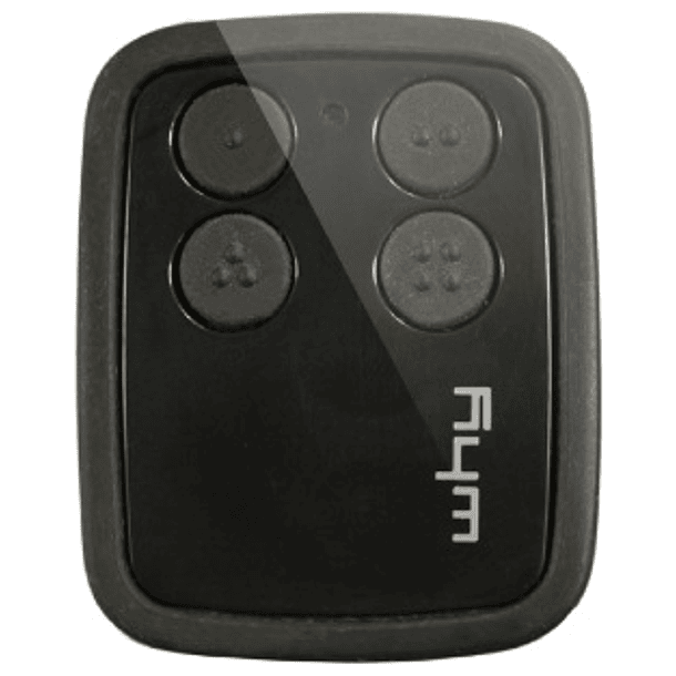 Comando Garagem Multi Frequências c/ Auto-Aprendizagem (Preto) - WHY EVO 