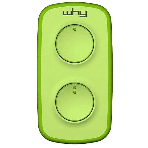 Comando Garagem Multi Frequência 433 ~ 868 Mhz (Verde) - WHY EVO 