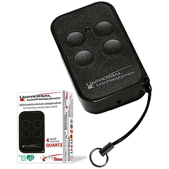 Comando Garagem 4 Canais QUARTZ Multi-Frequência Ajustável (27...40,685Mhz) - JollyLine
