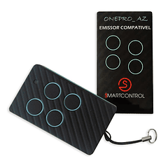 Comando Garagem Multi Frequência 433 ~ 868 Mhz (4 Canais) - ONE PRO