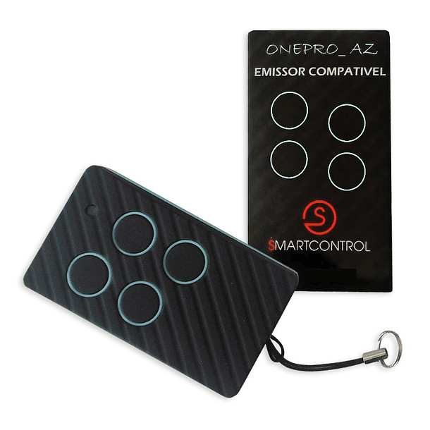 Comando Garagem Multi Frequência 433 ~ 868 Mhz (4 Canais) - ONE PRO 1