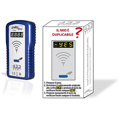 Frequêncimetro Digital LCD Portátil 433MHz - JOLLYLINE 433 TEST