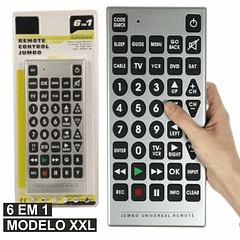 Comando Universal TV (6 EM 1) XXL