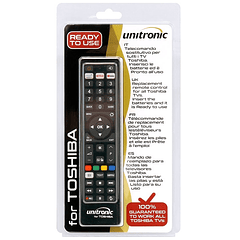 Comando Universal Dedicado p/ TVs LCD TOSHIBA - UNITRONIC