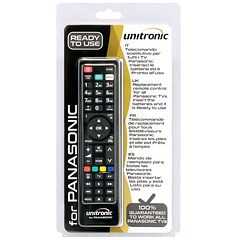 Comando Universal Dedicado p/ TVs LCD PANASONIC - UNITRONIC